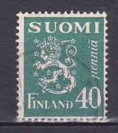 Finland, 1930, Lion, 40p, USED - Usati