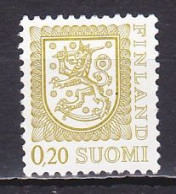 Finland, 1977, Coat Of Arms, 0.20mk, UNUSED NO GUM - Ongebruikt