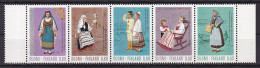 Finland, 1973, Regional Costumes, Set, MNH - Unused Stamps