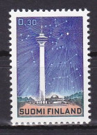 Finland, 1971, TV Tower Tampere, 0.30mk, MNH - Unused Stamps