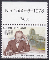 Finland, 1973, Eliel Saarinen, 0.60mk, MNH - Ungebraucht