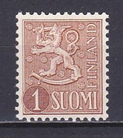 Finland, 1954, Lion, 1mk, MNH - Neufs