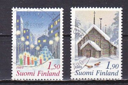 Finland, 1989, Christmas, Set, USED - Used Stamps