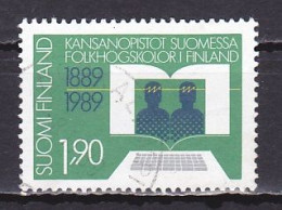 Finland, 1989, Folk High Schools Centenary, 1.90mk, USED - Oblitérés