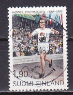 Finland, 1989, Hannes Kolehmainen, 1.90mk, USED - Used Stamps