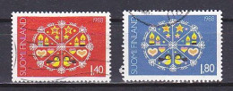 Finland, 1988, Christmas, Set, USED - Gebraucht