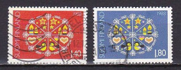Finland, 1988, Christmas, Set, USED - Used Stamps