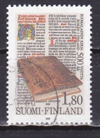 Finland, 1988, First Finnish Printed Book 500th Anniv, 1.80mk, USED - Gebraucht
