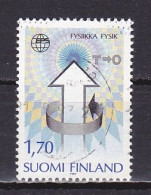 Finland, 1987, European Physics Cong, 1.70mk, USED - Gebraucht