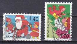 Finland, 1987, Christmas, Set, USED - Oblitérés