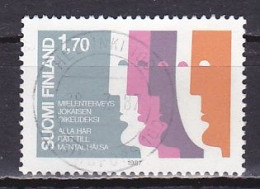 Finland, 1987, Mental Health, 1.70mk, USED - Gebraucht