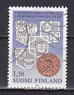 Finland, 1985, Provincial Administration 350th Anniv, 1.50mk, USED - Oblitérés
