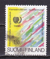 Finland, 1985, International Youth Year, 1.50mk, USED - Used Stamps