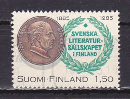 Finland, 1985, Swedish Literature Society In Finland Centenary, 1.50mk, USED - Used Stamps