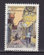 Finland, 1979, Business & Industry Regulation Centenary, 1.10mk, USED - Gebraucht