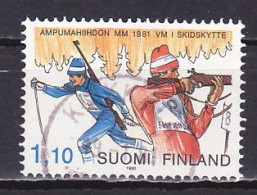 Finland, 1980, World Biathlon Championships, 1.10mk, USED - Gebraucht