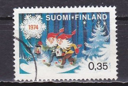 Finland, 1974, Christmas, 0.35mk, USED - Gebruikt