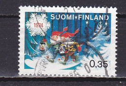 Finland, 1974, Christmas, 0.35mk, USED - Usados