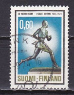 Finland, 1973, Paavo Nurmi, 0.60mk, USED - Gebruikt