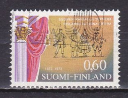 Finland, 1973, National Opera Centenary, 0.60mk, USED - Gebraucht