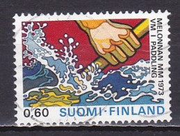 Finland, 1973, World Canoeing Championships, 0.60mk, USED - Oblitérés