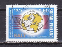 Finland, 1972, Strategic Arms Limitation Talks SALT, 0.50mk, USED - Usati