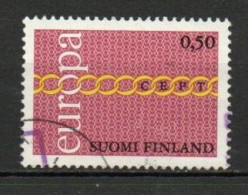 Finland, 1971, Europa CEPT, 0.50mk, USED - Oblitérés