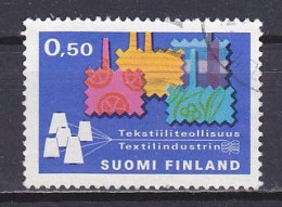 Finland, 1970, Textile Industry, 0.50mk, USED - Used Stamps