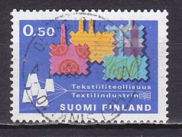 Finland, 1970, Textile Industry, 0.50mk, USED - Used Stamps