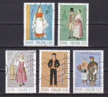 Finland, 1972, Regional Costumes, Set, USED - Gebruikt