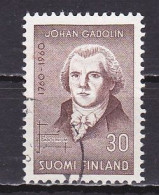 Finland, 1960, Johan Gadolin, 30mk, USED - Used Stamps