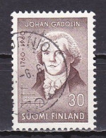 Finland, 1960, Johan Gadolin, 30mk, USED - Oblitérés