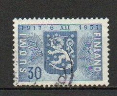 Finland, 1957, Independence Of Finland 40th Anniv, 30mk, USED - Used Stamps