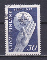 Finland, 1957, Scouting 50th Anniv, 30mk, USED - Oblitérés