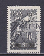 Finland, 1947, Peace Treaty, 10mk, USED - Oblitérés
