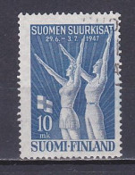 Finland, 1947, Finnish Athletic Festival, 10mk, USED - Used Stamps