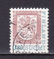Finland, 1976, Coat Or Arms, 0.80mk, USED - Used Stamps