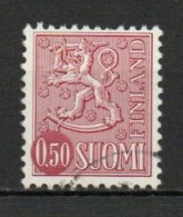 Finland, 1974, Lion, 0.50mk, USED - Oblitérés