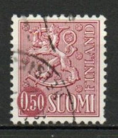 Finland, 1974, Lion, 0.50mk, USED - Usati