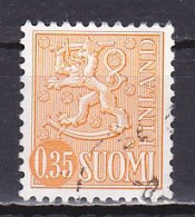 Finland, 1974, Lion/Thin Circle, 0.35m, USED - Usados