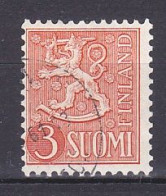 Finland, 1954, Lion, 3mk, USED - Used Stamps