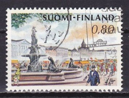 Finland, 1976, Helsinki Market Square, 0.80mk, USED - Used Stamps