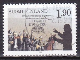 Finland, 1990, Turku Musical School Bicentenary, 1.90mk, USED - Oblitérés