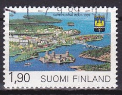 Finland, 1989, Savonlinna/Nyslott 350th Anniv, 1.90mk, USED - Usati