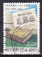 Finland, 1984, Law Of 1734, 2.00mk, USED - Used Stamps