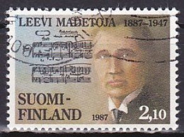 Finland, 1987, Leevi Madetoja, Set, USED - Used Stamps