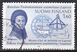 Finland, 1986, Lapland Expedition 250th Anniv, 1.60mk, USED - Used Stamps