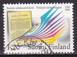 Finland, 1982, Finnish Periodicals Bicentenary, 1.20mk, USED - Gebraucht