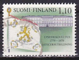 Finland, 1979, Officer Training 200th Anniv, 1.10mk, USED - Gebruikt