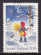 Finland, 1978, Christmas, 0.50mk, USED - Gebraucht